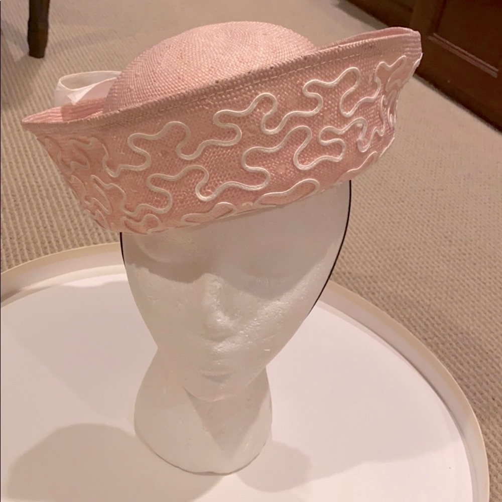 WHITTALL & SHON LUXURY HAT PINK